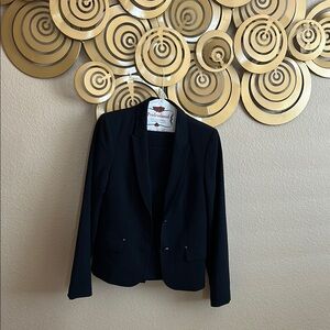 Calvin Klein Blue Blazer Classic Suit Jacket